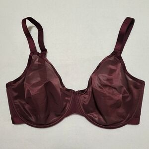SOMA Size 40G Unbelievable Lift Perfect Coverage Sheer BRA Burgundy Wine NWOT